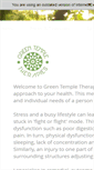 Mobile Screenshot of greentempletherapies.com